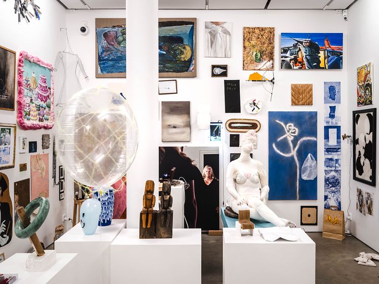 Stuff It, installationsvy, Bonniers Konsthall, 2023