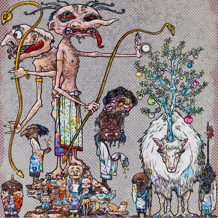 Takashi, Murakami Assignation of a Spirit, 2014