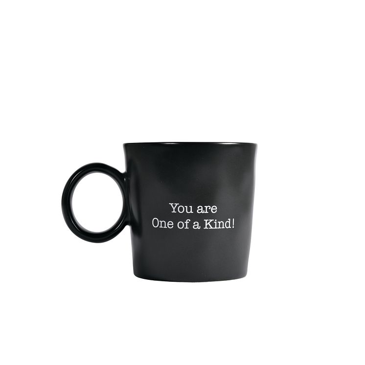 Fyrklövern Mickey & Friends Musse mugg 32 cl "You are One of a Kind" citat