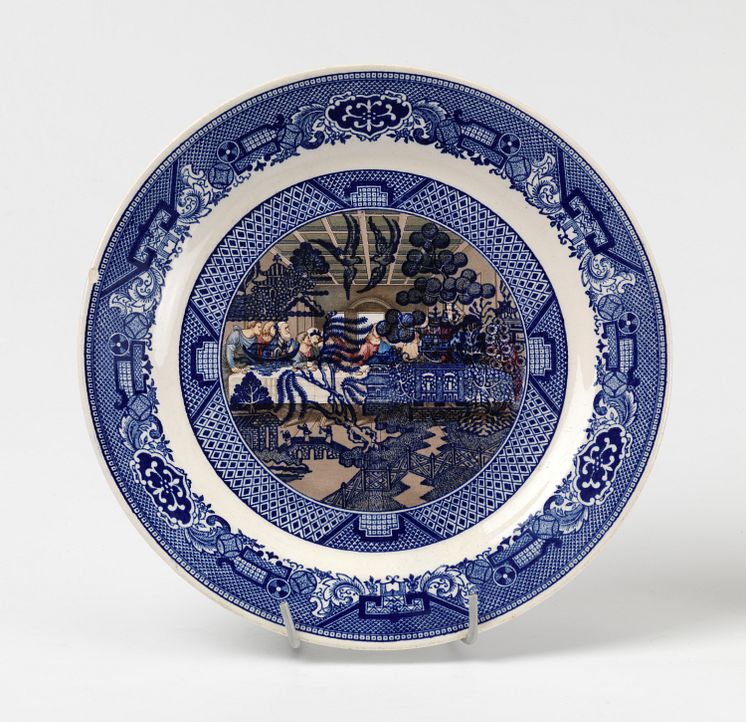 Blue Willow – Last Supper. Howard Kottler approx. 1969