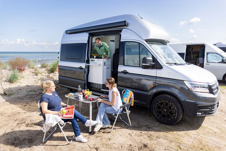 Camping am Meer