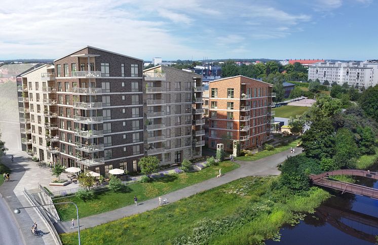 HSB brf Luthagen Strand_oversikt
