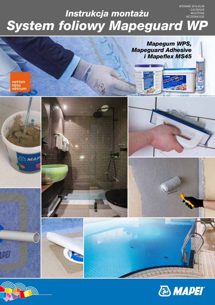Instrukcja montażu - System foliowy Mapeguard WP