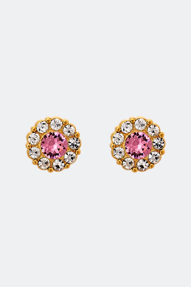 Petite Miss Sofia earrings - Light rose - 329 kr