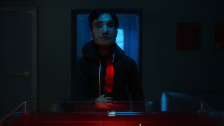 Carolina Sandvik, stillbild ur filmen The Expected, 2021