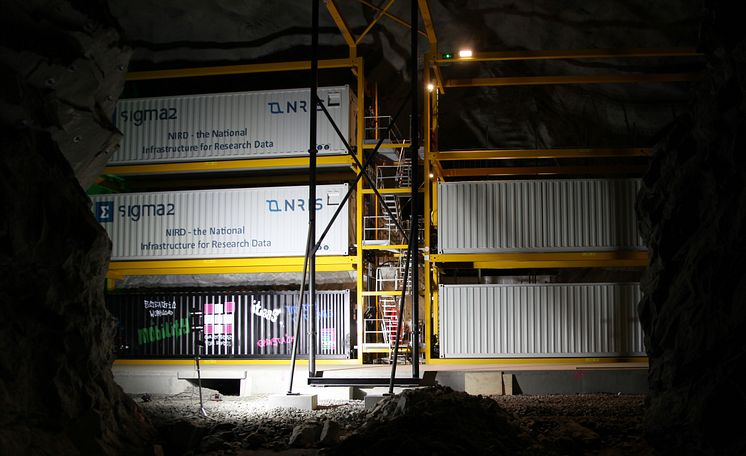 NIRD i Lefdal Mine datasenter