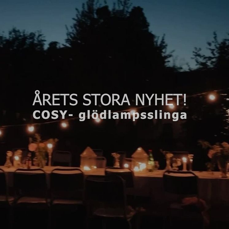 NYHET! Cosy ljusslinga 
