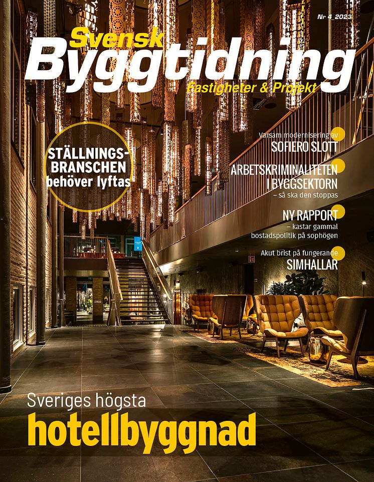 Svensk Byggtidning 4-2023 etta