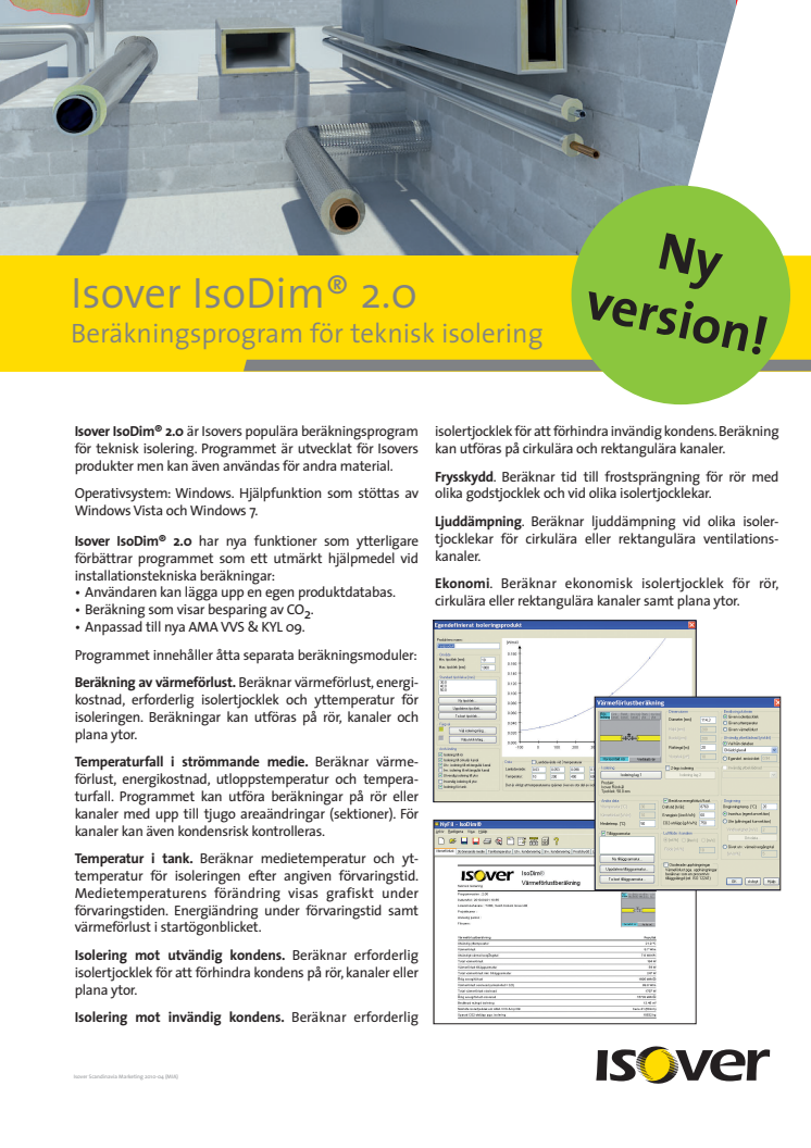 Nya IsoDim® 2.0 verifierar fördelarna med optimal isolering