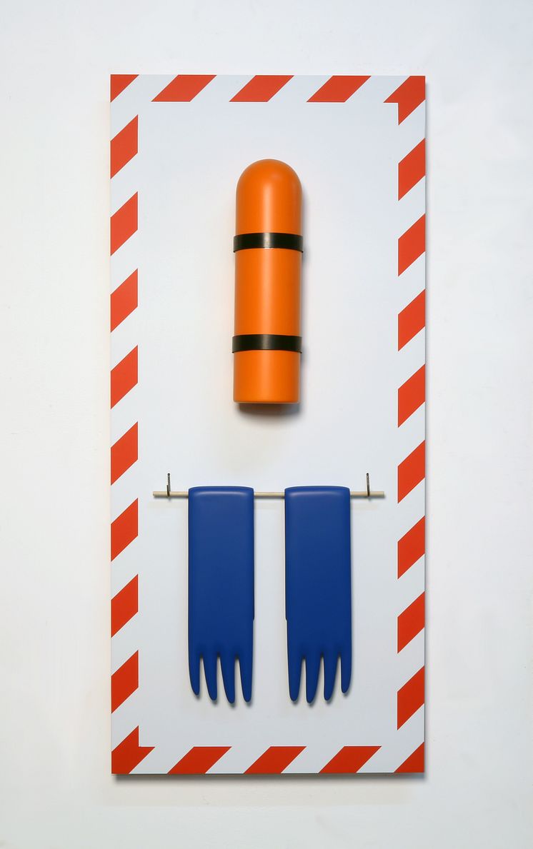 Lauren Davis Fisher, Future Board Report, 2019. Trä, plast, skumplast Wood, Epoxy, gummi. 