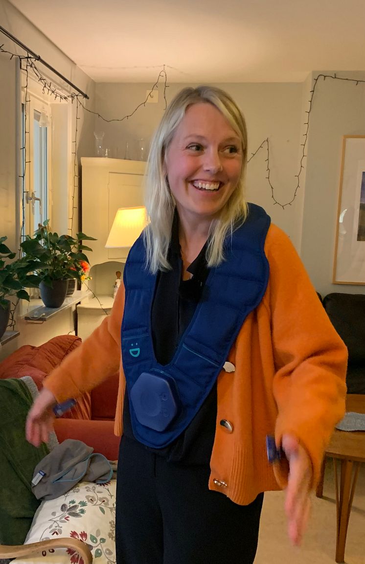 Sofia provar musikvästen