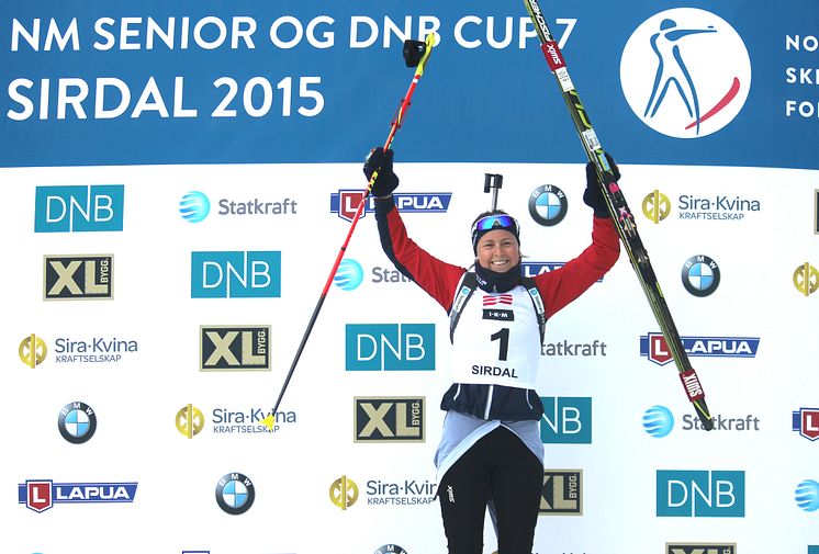 Ingrid Landmark Tandrevol, NM 2015 i Sirdal