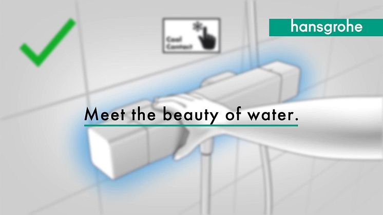 hansgrohe Ecostat E termostatarmatur CoolContact funktion