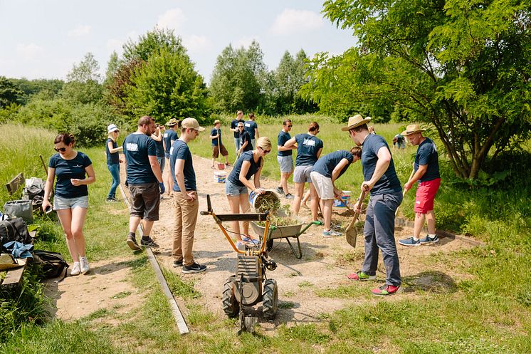 Renovierung des Boule Platzes im Generationenpark