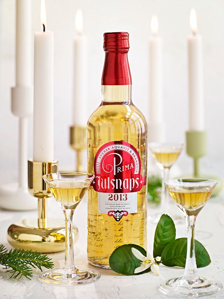 PRIMA Julsnaps 2013, glas och ljus