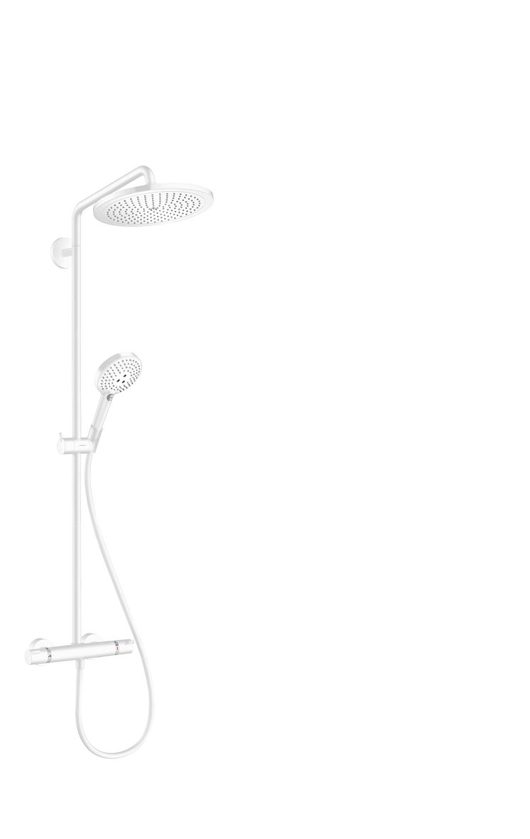 hansgrohe Croma Select S 280 Showerpipe - mat hvid