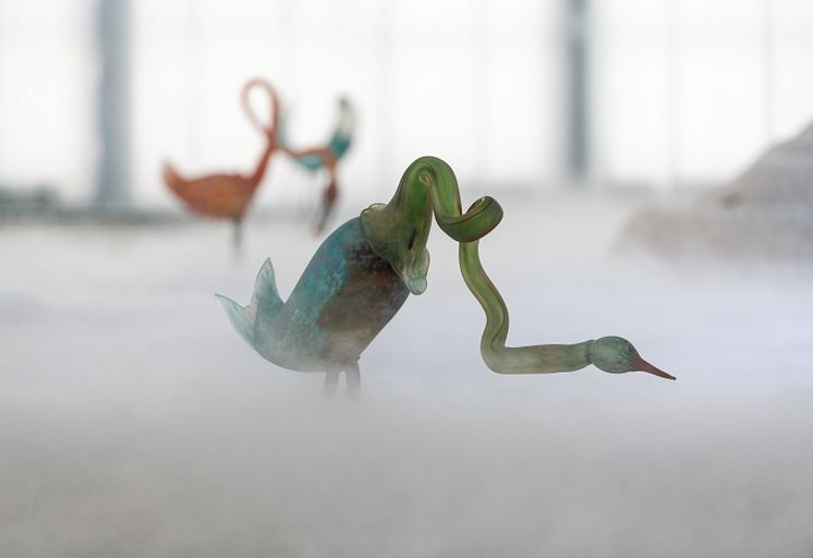 Laure Prouvost. Above Front Tears Oui Float