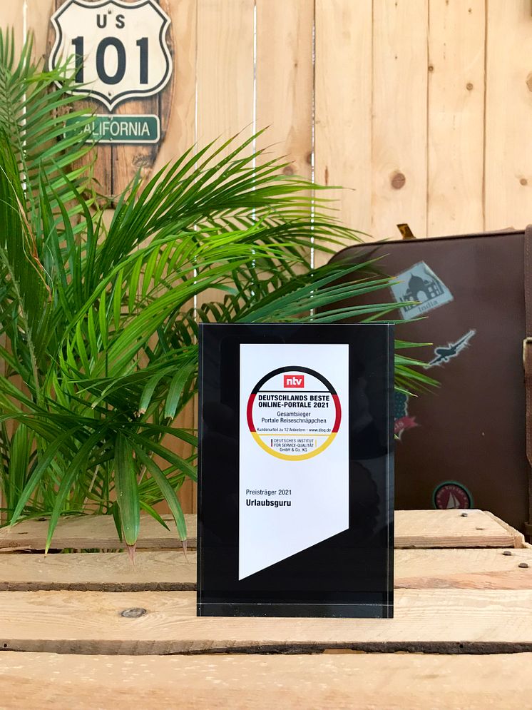 Urlaubsguru_Award Deutschlands beste Online-Portale