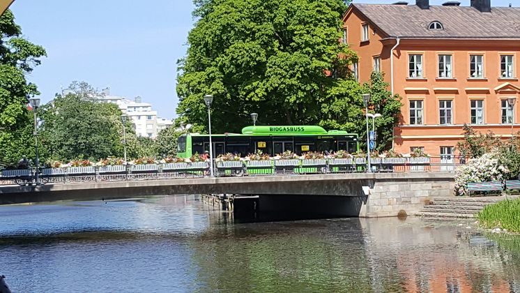 Biogasbuss Uppsala