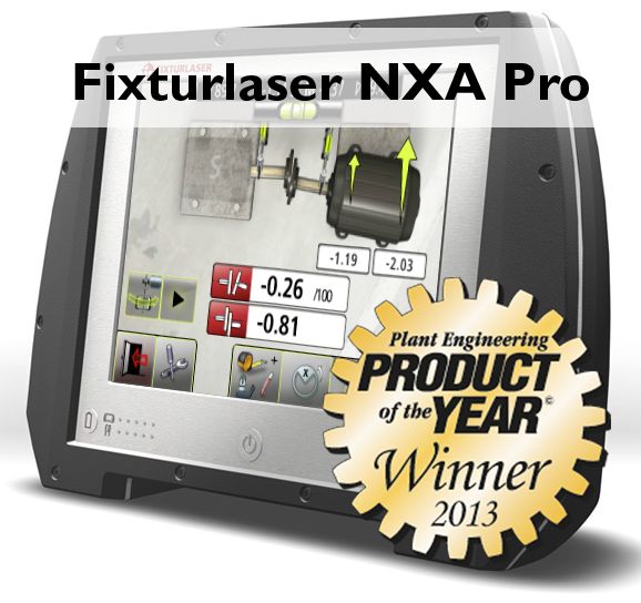 Fixturlaser NXA Pro Winner of Product of the Year 2013