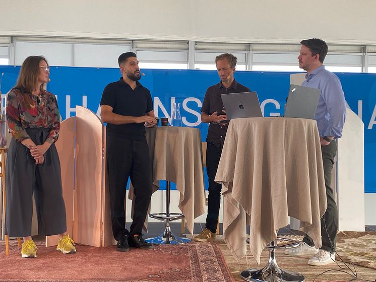Panelsamtal Riksbyggen Frihamnsdagarna torsdag 2