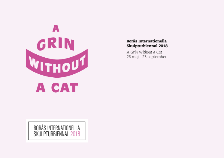 Katalog: Borås Internationella Skulpturbiennal