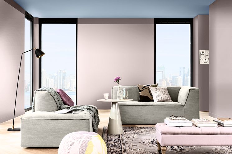 Flexa-Kleur-van-het-Jaar-2022-Bright-Skies-Kleurentrends-2022-Studio-kleurpalet-Woonkamer-C