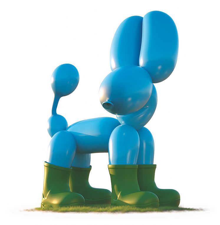OHA-Maskottchen in Gummistiefeln passend zum diesjährigen Motto: «Mir bure!»