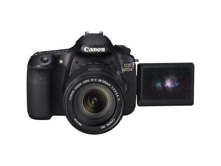Canon EOS 60Da skärm utfälld