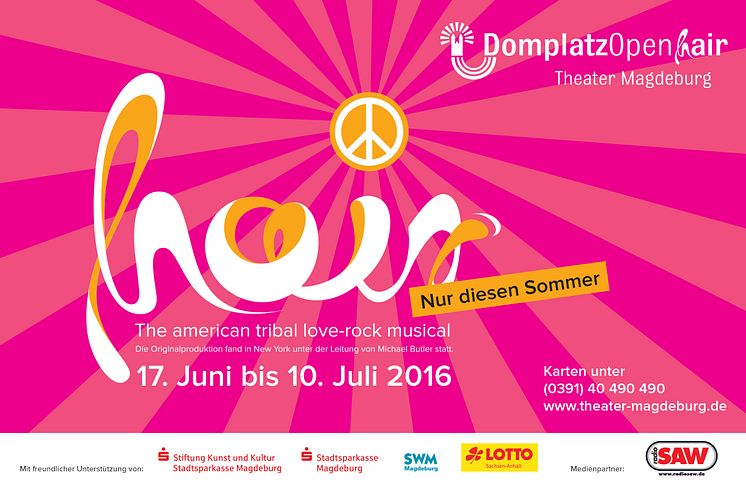 Domplatz OpenAir Magdeburg mit HAIR
