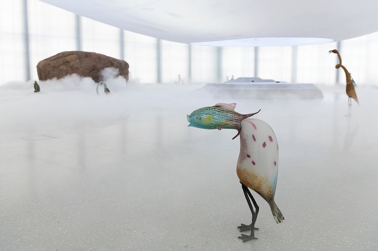 Laure Prouvost. Above Front Tears Oui Float
