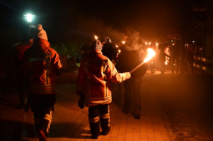 Lichtermeer Fackelwanderung 