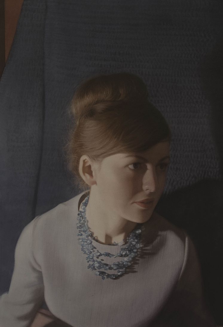 Mother In Colour, 2024. Tusch på papper, 132,7 x 91,5 cm. 
