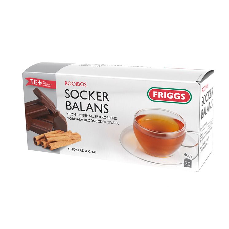 Friggs Te+ SOCKERBALANS