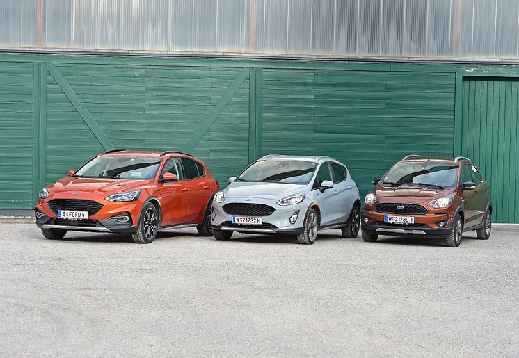Ford Edge & Active-Produktfamilie