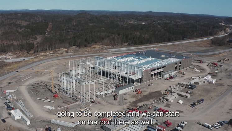 Construction update April Morrow Cell Factory