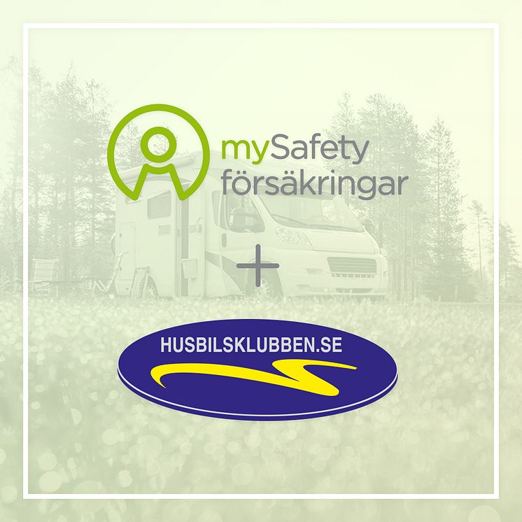 mySafety i samarbete med Husbilsklubben