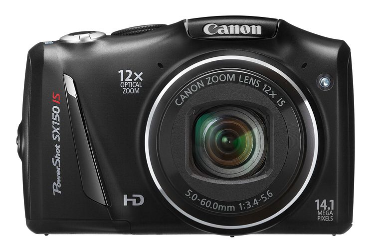 PowerShot SX150 IS svart