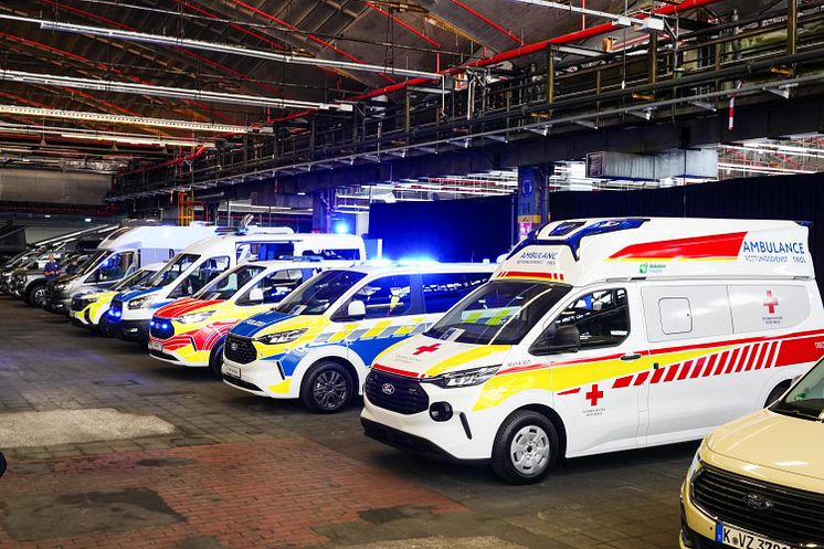 Ford Pro präsentiert ganze Bandbreite an Spezialfahrzeugen