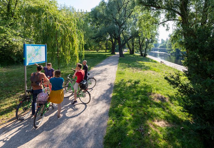 In Potsdam auf dem Radweg R1 (c) PMSG André Stiebitz