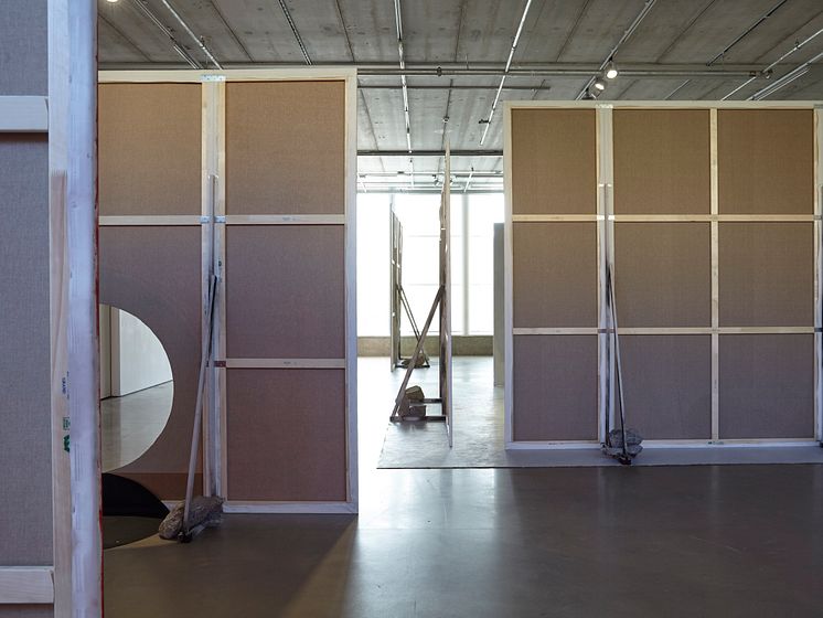 Ylva Ogland, installationsbild från akt ett, skuggvärlden