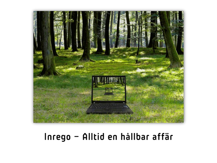 Inrego - presentation hållbar IT i Almedalen