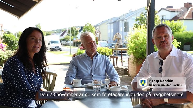 Samtal med Partilleföretagens trygghet i fokus