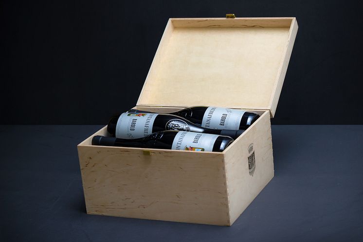 Fontanafredda Barolo trälåda