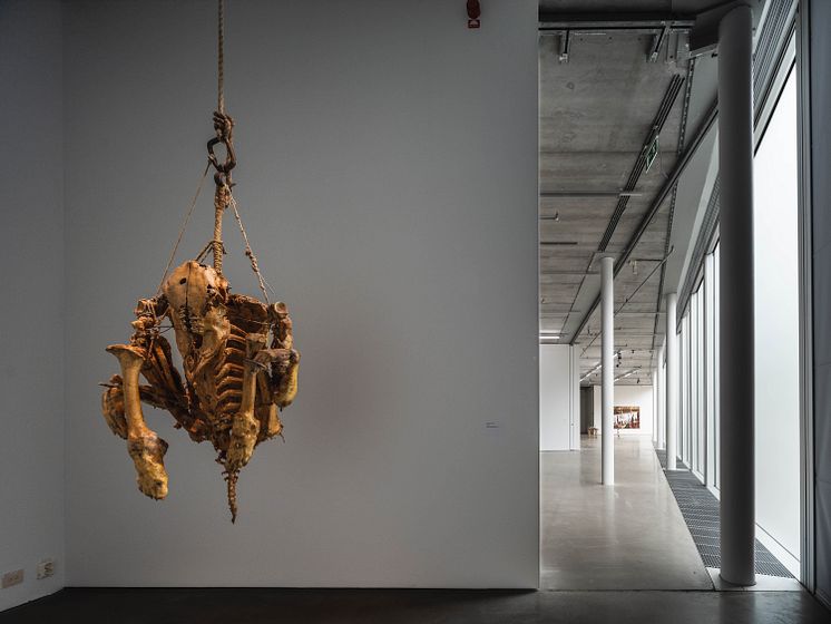 Sara-Vide Ericson och Tilda Lovell, installationsvy Bonniers Konsthall, 2023