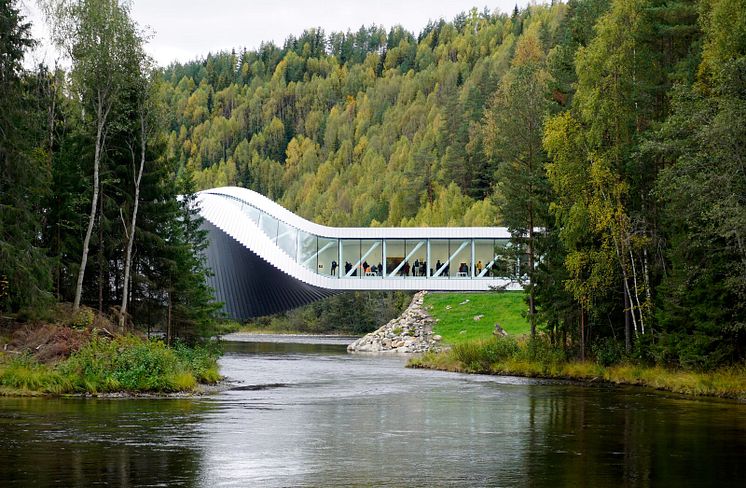 The Twist gallery at Kistefos
