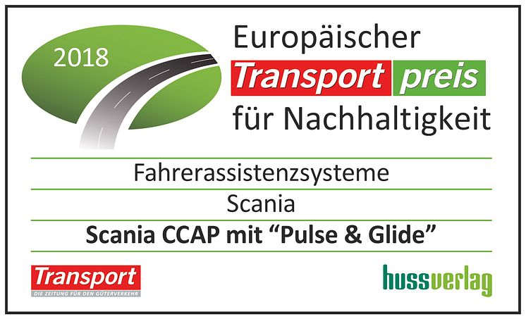 Europäischer Transportpreis für Nachhaltigkeit