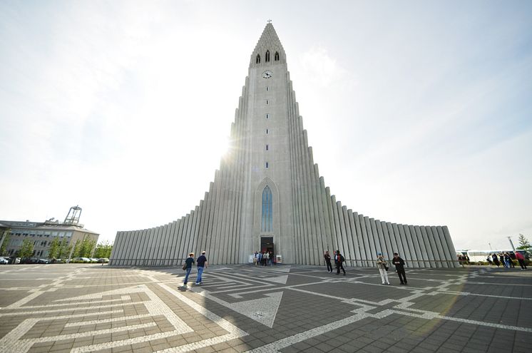 Hallgrimskyrkan i Reykjavik - Island