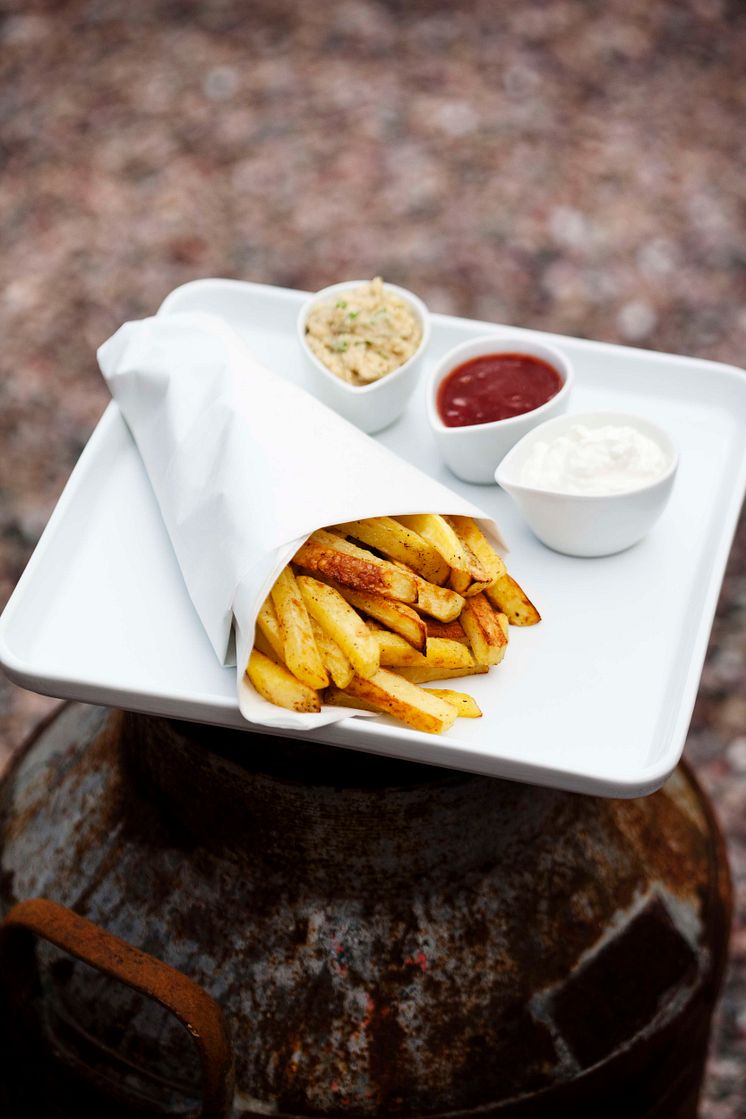 Strips med dip