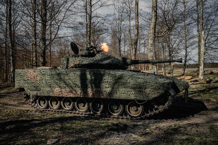 Ukrainska soldater under utbildning i Sverige